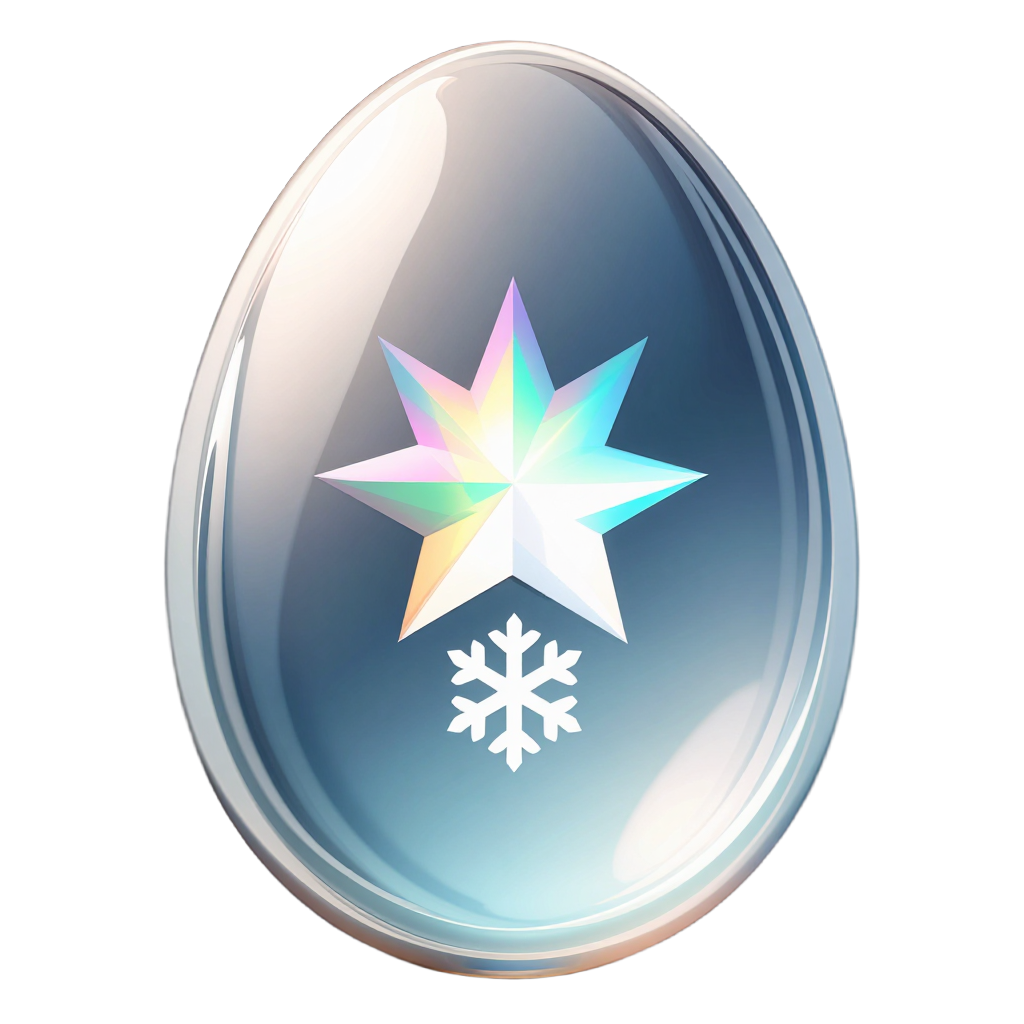 holographic_ice egg