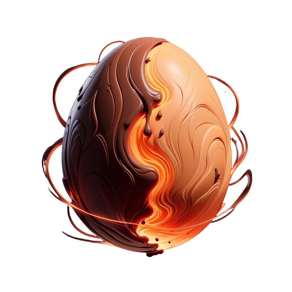 chocolate_heat egg