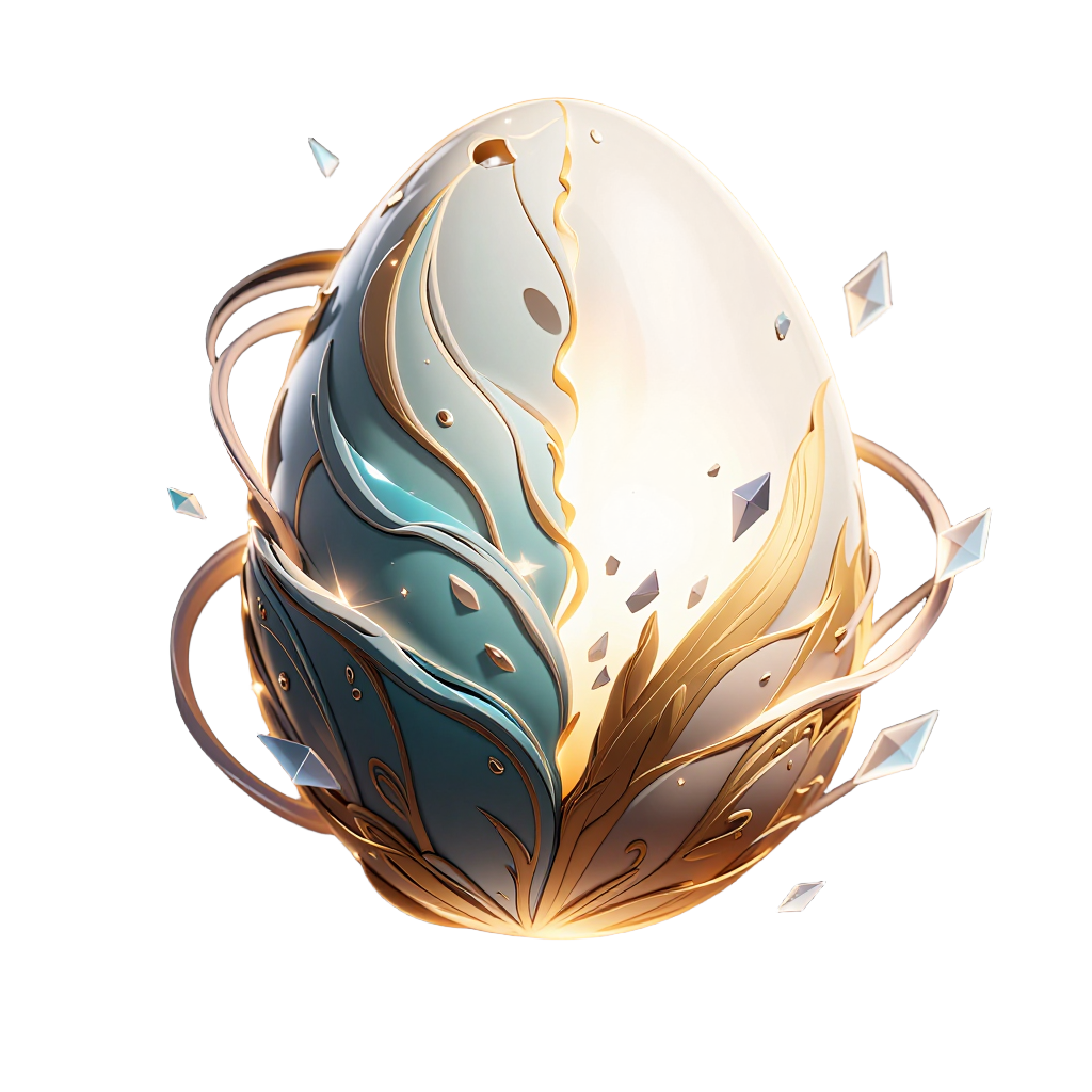 glass_radiant egg