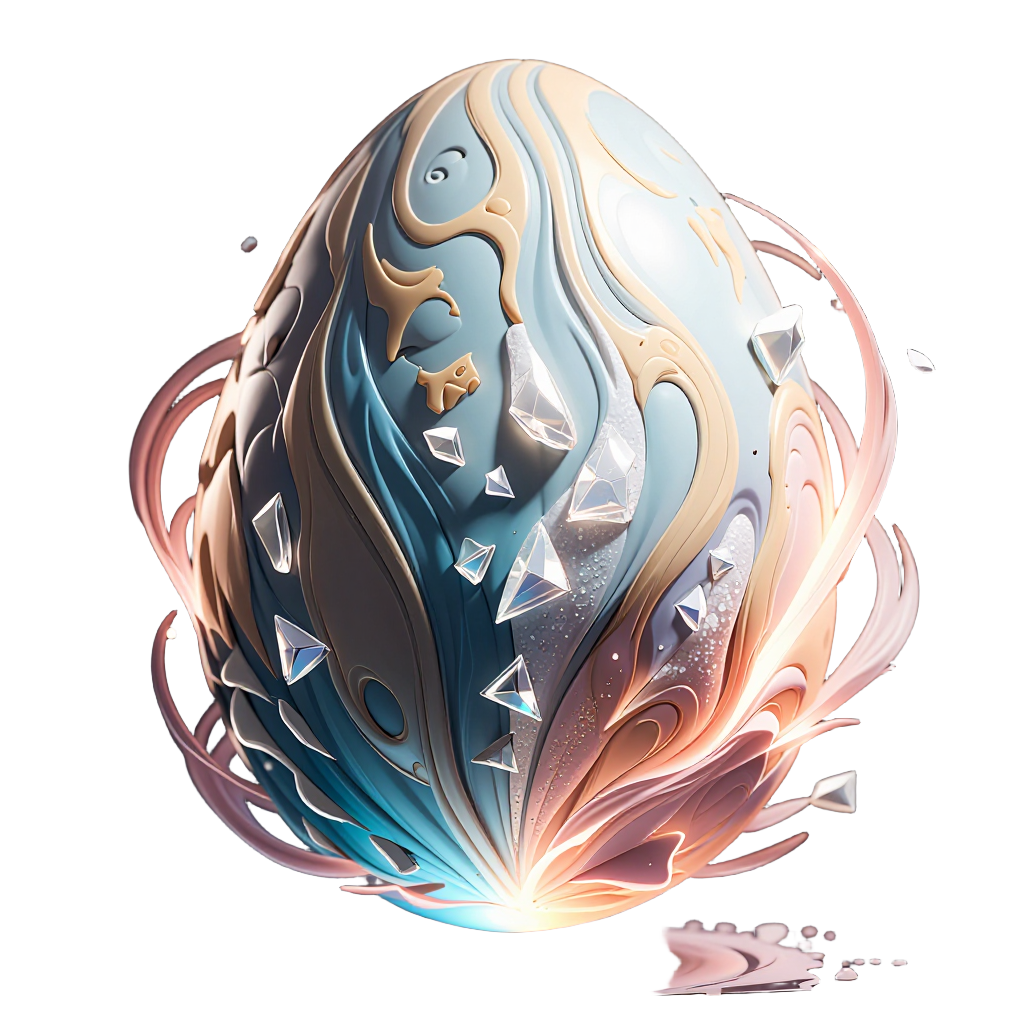 glass_sugar egg
