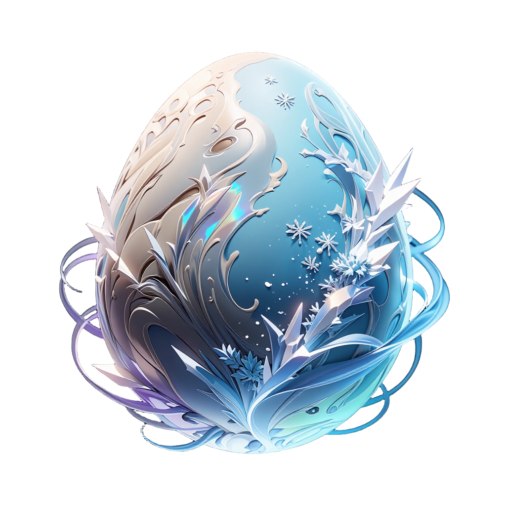 holographic_ice egg