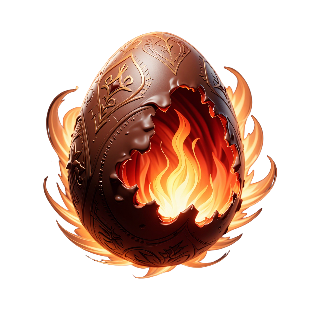 chocolate_fire egg