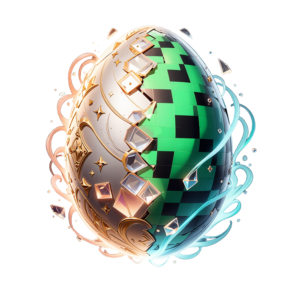 glass_pixel egg
