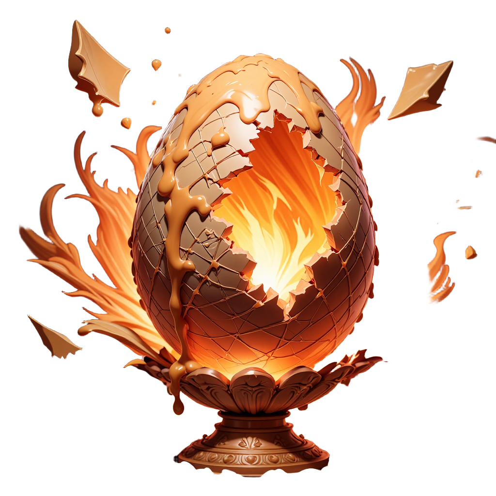 caramel_heat egg