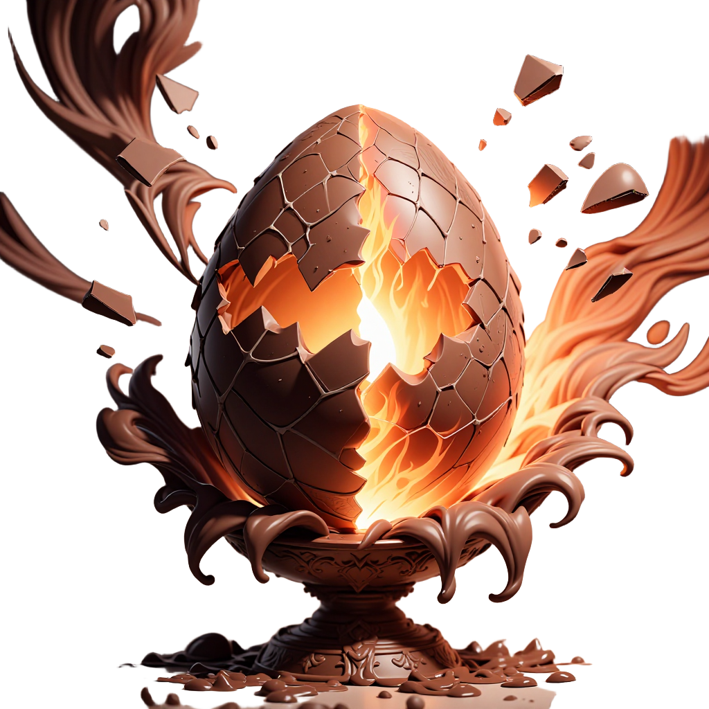 chocolate_heat egg