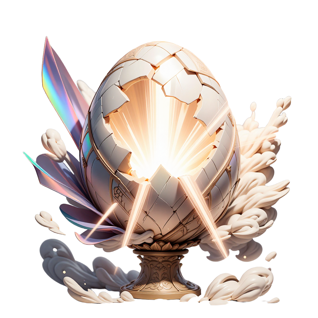 holographic_light egg