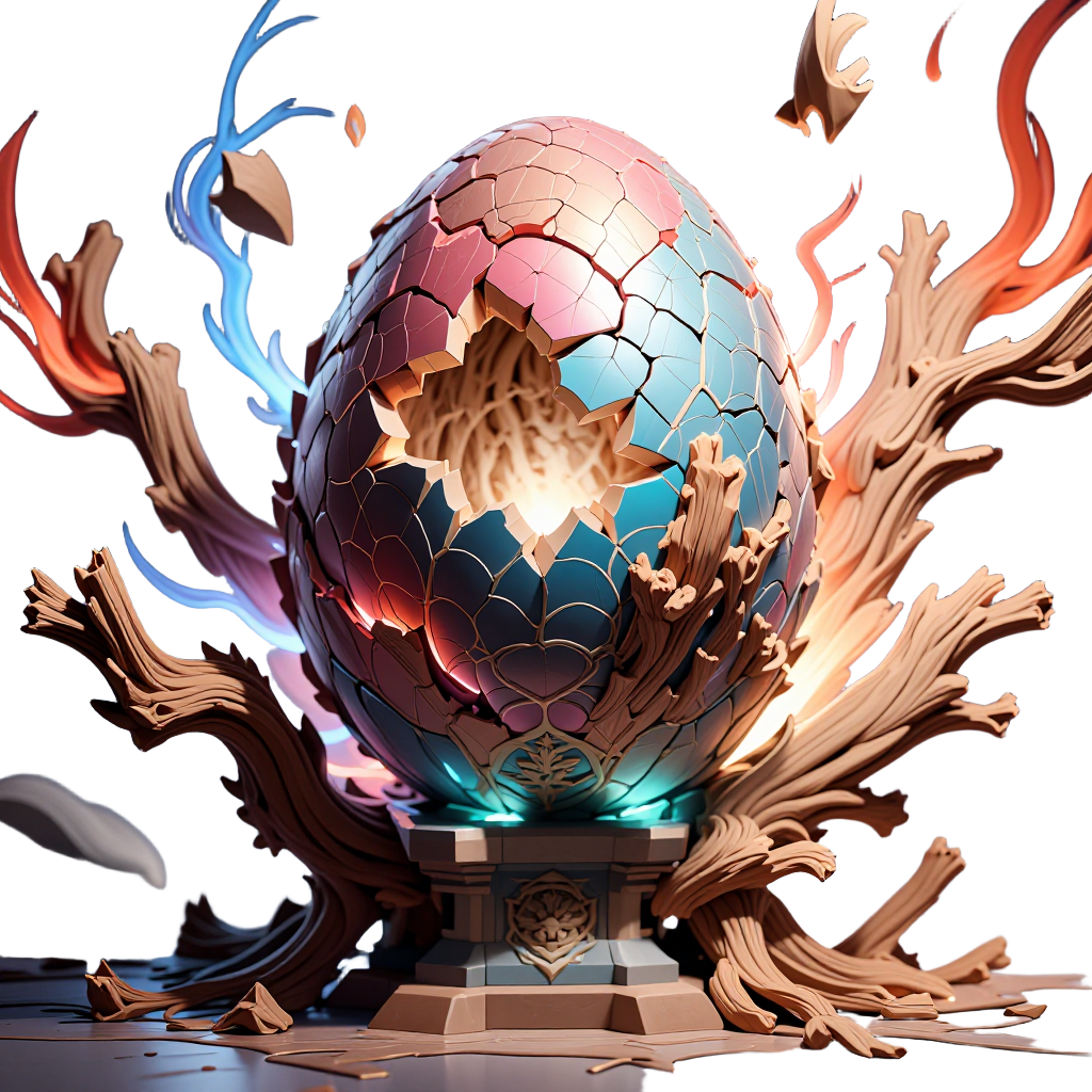 magnet_wood egg