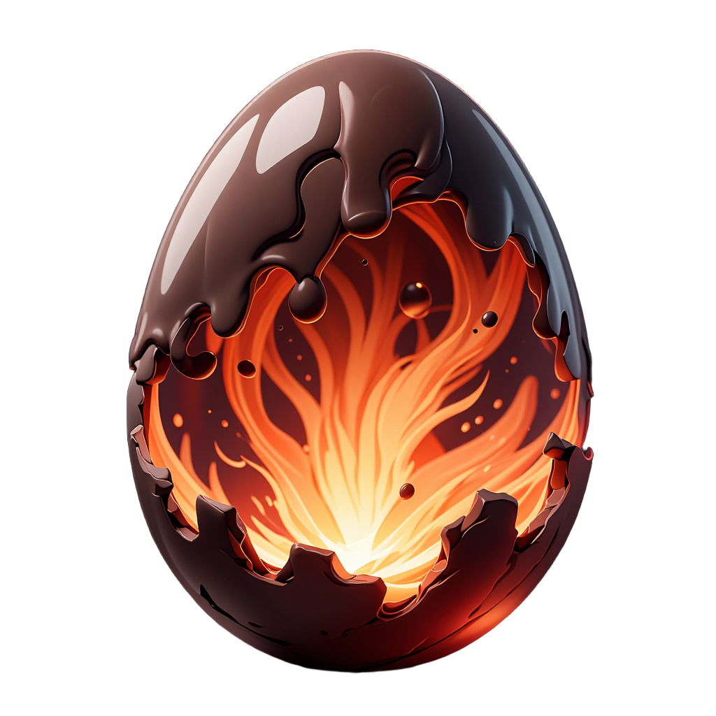 chocolate_lava egg