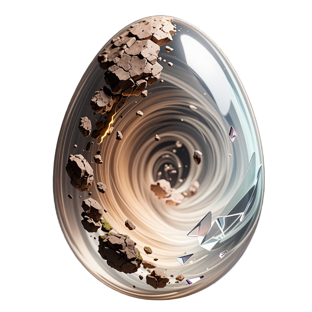 earth_glass egg