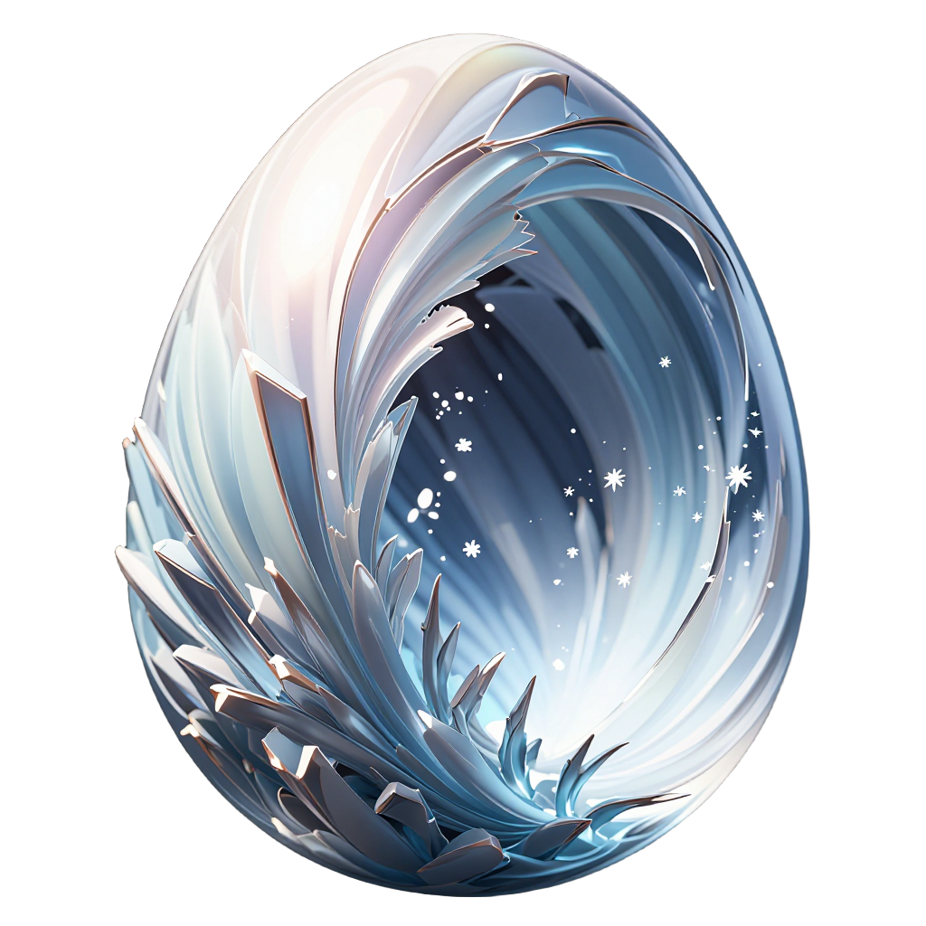 holographic_ice egg