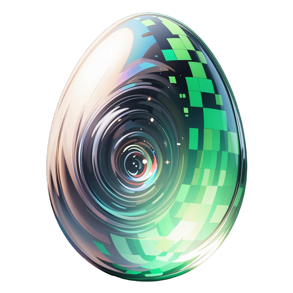 holographic_pixel egg