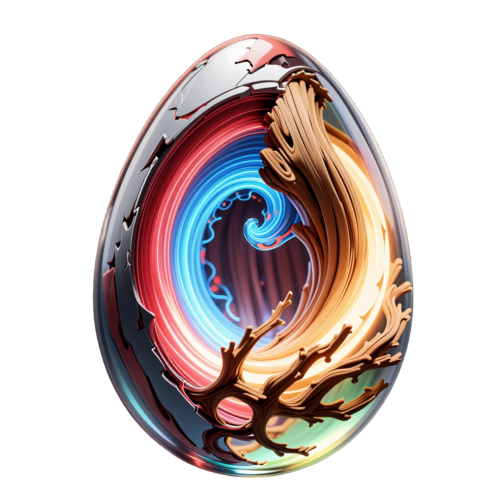 magnet_wood egg
