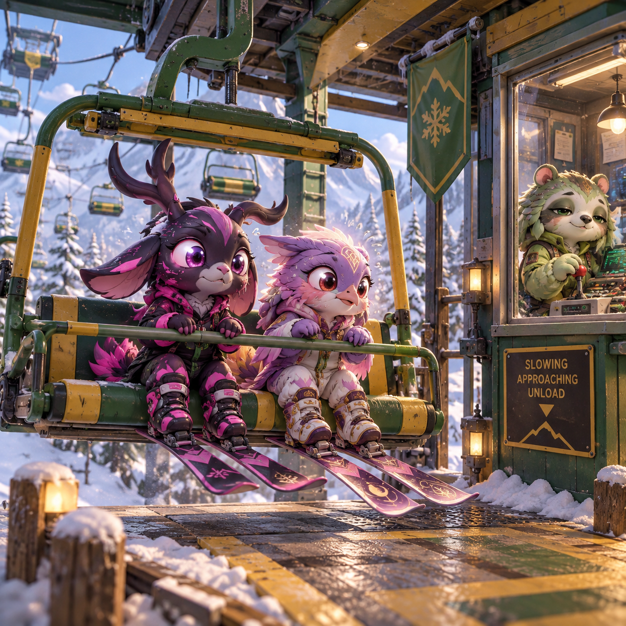 Fear of ski lifts