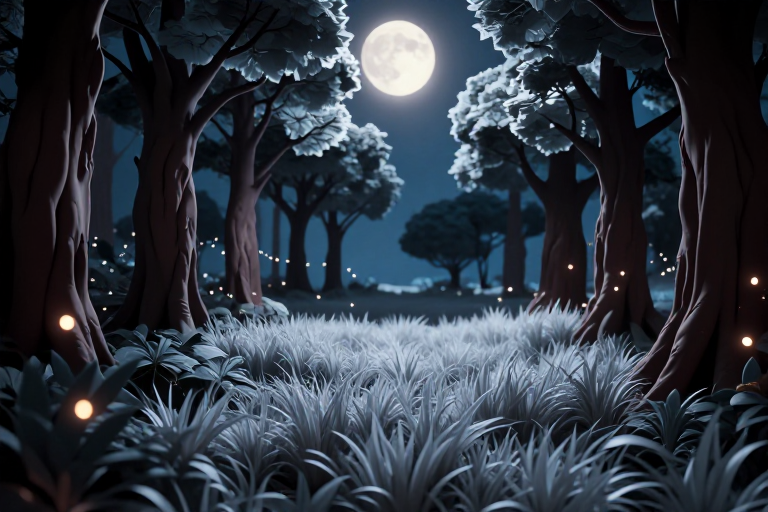 Moonlit Clearing