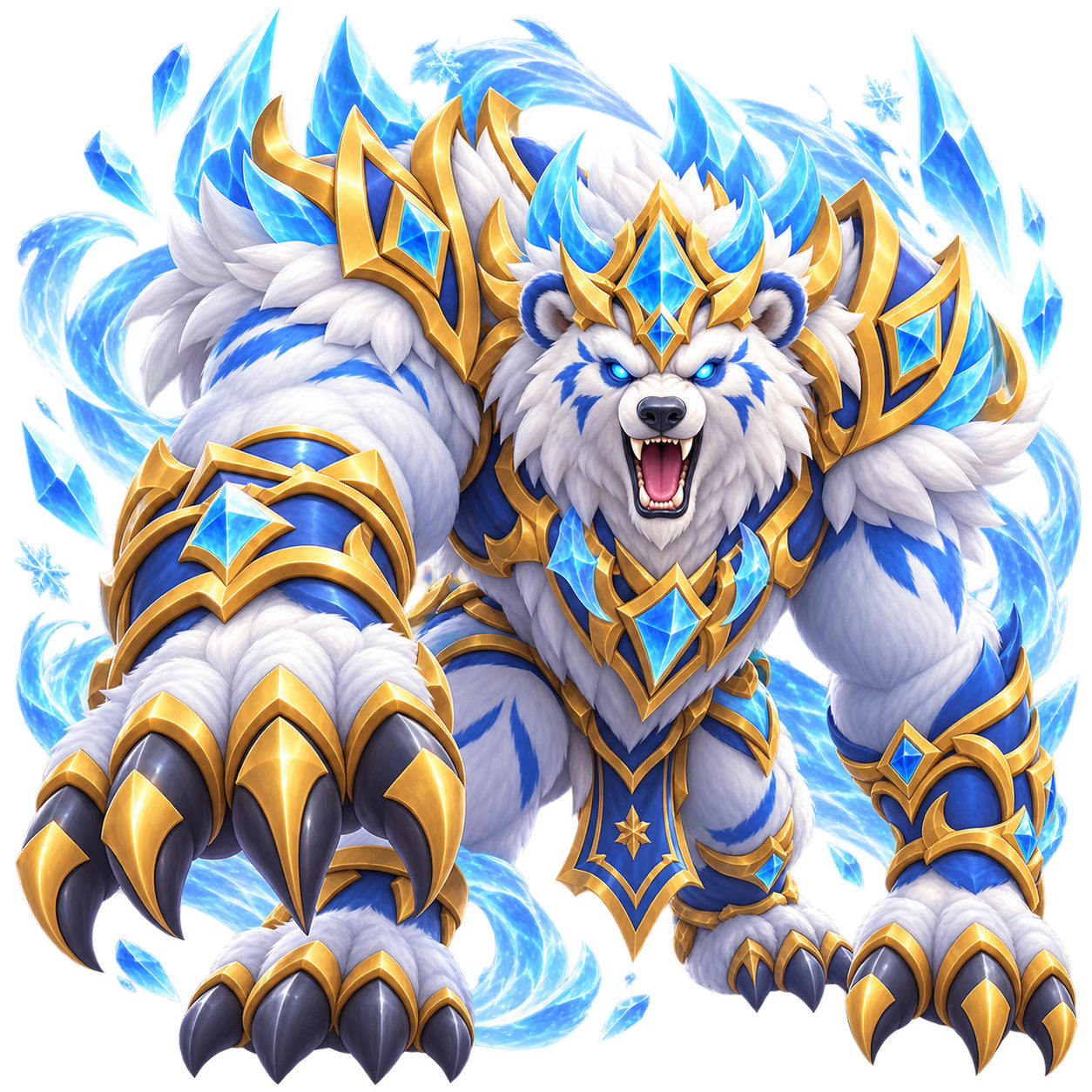 Titan 103, ice